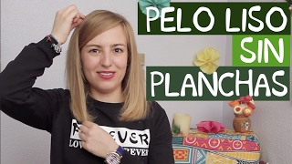 Cómo planchar el cabello para que quede liso ¡sin planchas  INNATIACOM [upl. by Stedt]