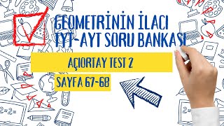 ACİL YAYINLARI GEOMETRİNİN İLACI SORU BANKASIAçıortay Test 2 [upl. by Einram]