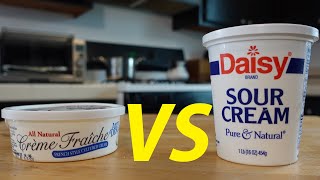 Creme Fraiche vs Sour Cream  Which To Use amp Why [upl. by Roxane]