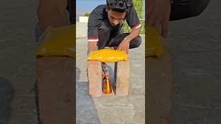 Haldi powder with Diwali Anar shorts surajkeexperiment [upl. by Sanjiv]