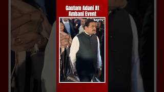 Gautam Adani At Anant AmbaniRadhika Merchants PreWedding Event [upl. by Aronal]