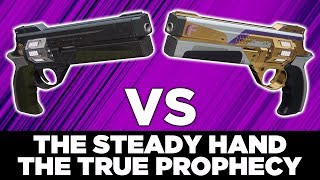 Destiny 2 BEST Aggressive Handcannon  Bad News VS Steady Hand VS True Prophecy [upl. by Nannerb]