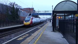 Trains at Wolverton 14022017 [upl. by Nagek]