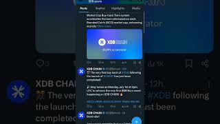 XDB Chain Burn And Buyback More CBPay Airdrop xdb xdbchain btc crypto cbpay [upl. by Currie]