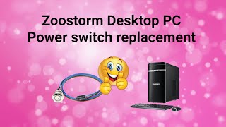 Computer wont turn on  Zoostorm Power button replacement [upl. by Arihaj619]