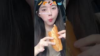 Ăn theo icon cùng Quỳnh Trương🥖🥐🍫🍕🥣mukbangfoodxhhh [upl. by Frieda986]