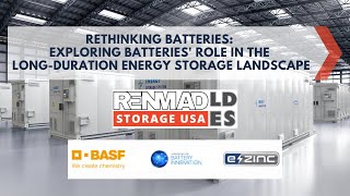 🟠 Rethinking batteries exploring batteries role in the longduration energy storage landscape 🟠 [upl. by Eenad632]