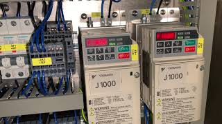 YASKAWA J1000 Sinhala සිංහල explains  YASKAWA J1000 frequency change  VFD motor control [upl. by Rosario]