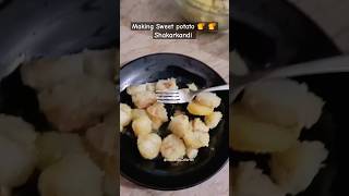 Who would like to eat Shakarkandi sweetpotato shorts ytshorts [upl. by Eiclehc]