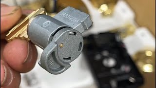 rekeying the Schlage FE595 Flex with their weird camtailpiece [upl. by Asteria]