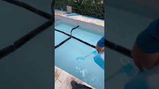 ASMR Pool Cleaning Relaxing Sounds and Perfect Results asmr poolcleaner short [upl. by Adnawaj]