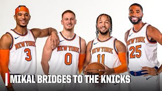 Bobby Marks FULL REACTION to Mikal Bridges being traded to the New York Knicks  NBA on ESPN [upl. by Buffum552]