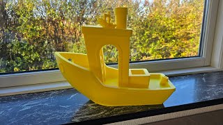 Making a big Benchy on the Elegoo Neptun 4 max [upl. by Milson281]