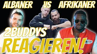 ALBANER vs AFRIKANER Rapbattle  REACTION [upl. by Base37]