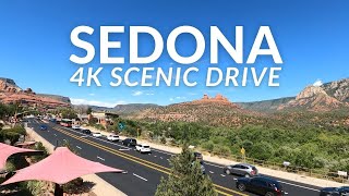 4K Scenic Drive  Sedona Road 89A Arizona 2020 [upl. by Tess]