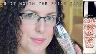 Is it worth it  Guerlain Meteorites BasePrimer Review  OilyBlemish Prone Skin  WavyKate [upl. by Witha499]