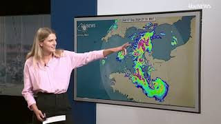 Lily Carter ITV Weather 9th September 2024 [upl. by Salina]