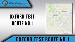 Oxford Cowley Driving Test Route No1 [upl. by Tingey509]