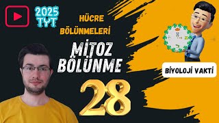 Mitoz Bölünme  TYT Biyoloji Kampı28  yks2025 [upl. by Lazes]