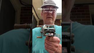 Shakespeare 1957 Imperial Model GA Vintage Baitcasting Reel treasuretique [upl. by Drahcir]