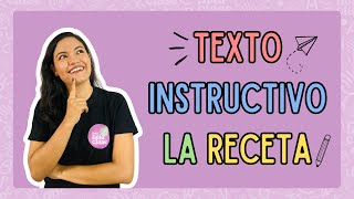 LA RECETA TEXTO INSTRUCTIVO [upl. by Ahpla]