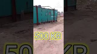 November 9 2024 हैवी में साइलेंट जनरेटर 500KB [upl. by Nadnal]