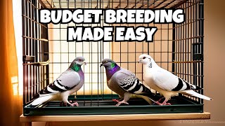 Raise Pigeons on a Shoestring BudgetFriendly Double Breeder Cage [upl. by Keene831]