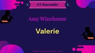 Amy Winehouse  Valerie  Karaoke [upl. by Inhsor]