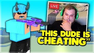 Joining A STREAMERS Game And Using The DUAL DARK MATTER PISTOLS  Roblox Big Paintball [upl. by Tiny]