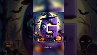 Alphabet G Halloween alphabet alphabetlore holloween [upl. by Rafaelita]