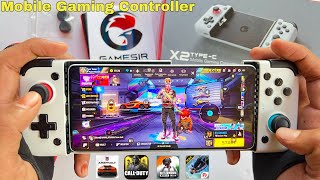 Gamesir x2 mobile gaming controller unboxing and gaming play mobile games [upl. by Rehpotsirk]