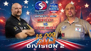 CSC Challenger Series Week 12  Nick Yeast vs Steve Hilger FINAL [upl. by Ruff]