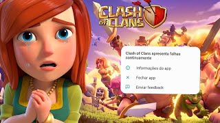 CLASH OF CLANS PAROU DE FUNCIONAR APPS EM GERAL COMO RESOLVER ESSE PROBLEMA [upl. by Sheppard]