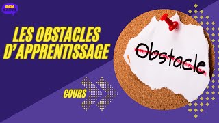 cours en obstacles dapprentissage [upl. by Heida691]