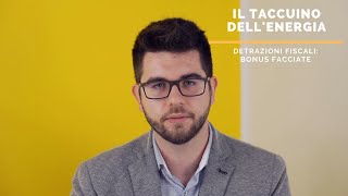 Detrazioni fiscali Bonus Facciate [upl. by Durarte]