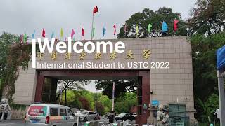 International Student welcome at USTC2022  University of Science and Technology of China [upl. by Einnaf]