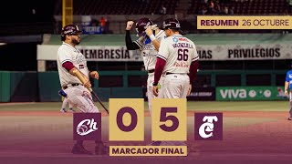 Charros vs Tomateros Serie 4  Juego 2 261024  RESUMEN [upl. by Einner]