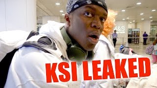 LEAKED KSI VIDEO FROM THE AIRPORT [upl. by Novah]