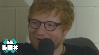 The BRITs 2017 Ed Sheeran On Harry Styles Solo Record  BeBoxMusic [upl. by Boj]