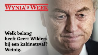 Wilders heeft bijna even weinig belang bij een kabinetsval als Omtzigt [upl. by Onitram]