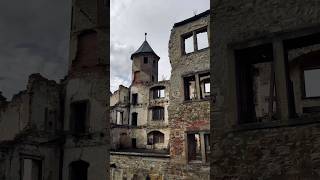 🌑 Harbke Palace Ruins Where Beauty Meets Decay 🕸️🏰 abandonedplaces darkvibes [upl. by Sayres680]