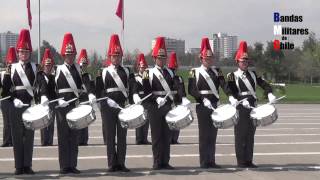 Glorias del Ejército 2015 Banda de Guerra e Instrumental Escuela Militar [upl. by Lin]