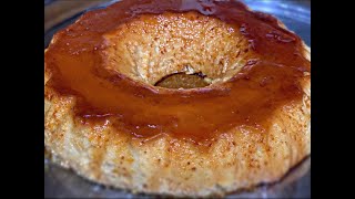 Creme Caramel easy Flan Recipe only using 5 ingredients [upl. by Fusco]