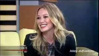 Hilary Duff visits quotGood Day New Yorkquot on May 02nd [upl. by Arremat274]