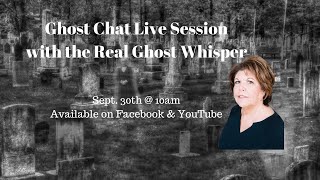 Ghost Chat Live Session with Mary Ann Winkowski [upl. by Llyrat]