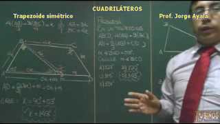 TRAPEZOIDE SIMETRICO PROBLEMA RESUELTO [upl. by Grassi]