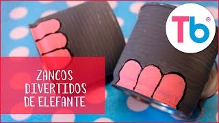 DIY Zancos divertidos de elefante para tus hijos  Todobebé [upl. by Ennavoj520]