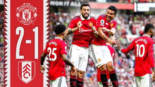 FinalDay COMEBACK 🙌  Man Utd 21 Fulham  Highlights [upl. by Golub]