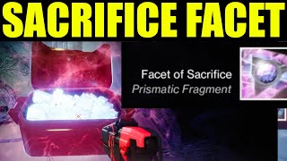 How to get the quotfacet of sacrificequot prismatic fragment  destiny 2 the final shape Walkthrough [upl. by Carrel]