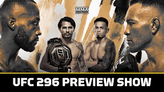 UFC 296 Edwards vs Covington LIVE Preview Show  MMA Fighting [upl. by Brion]